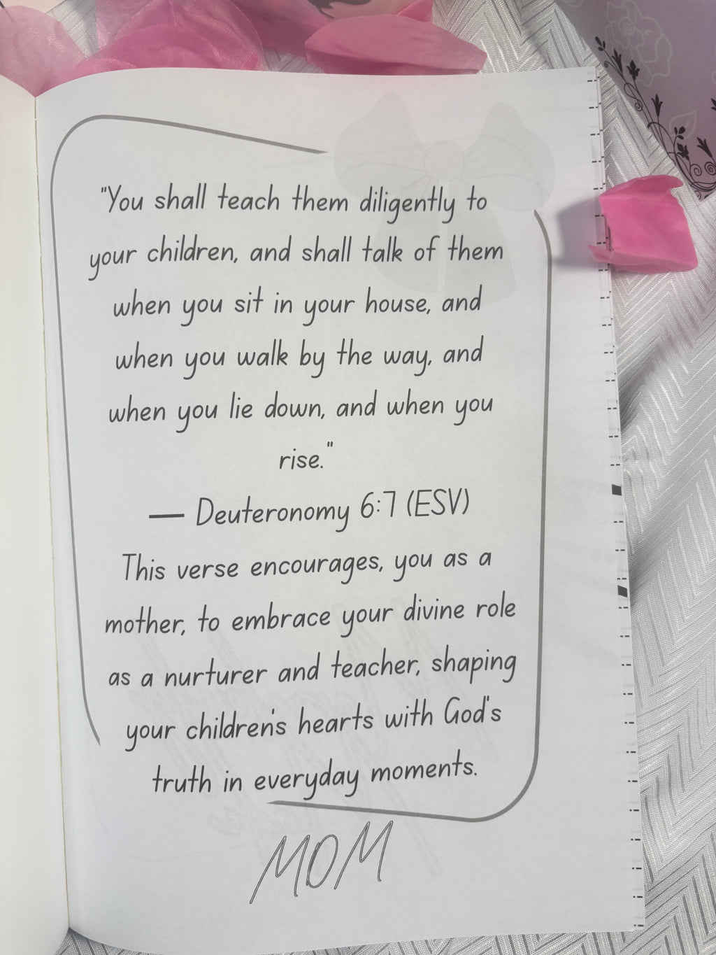 Mothers Inspirational Journal