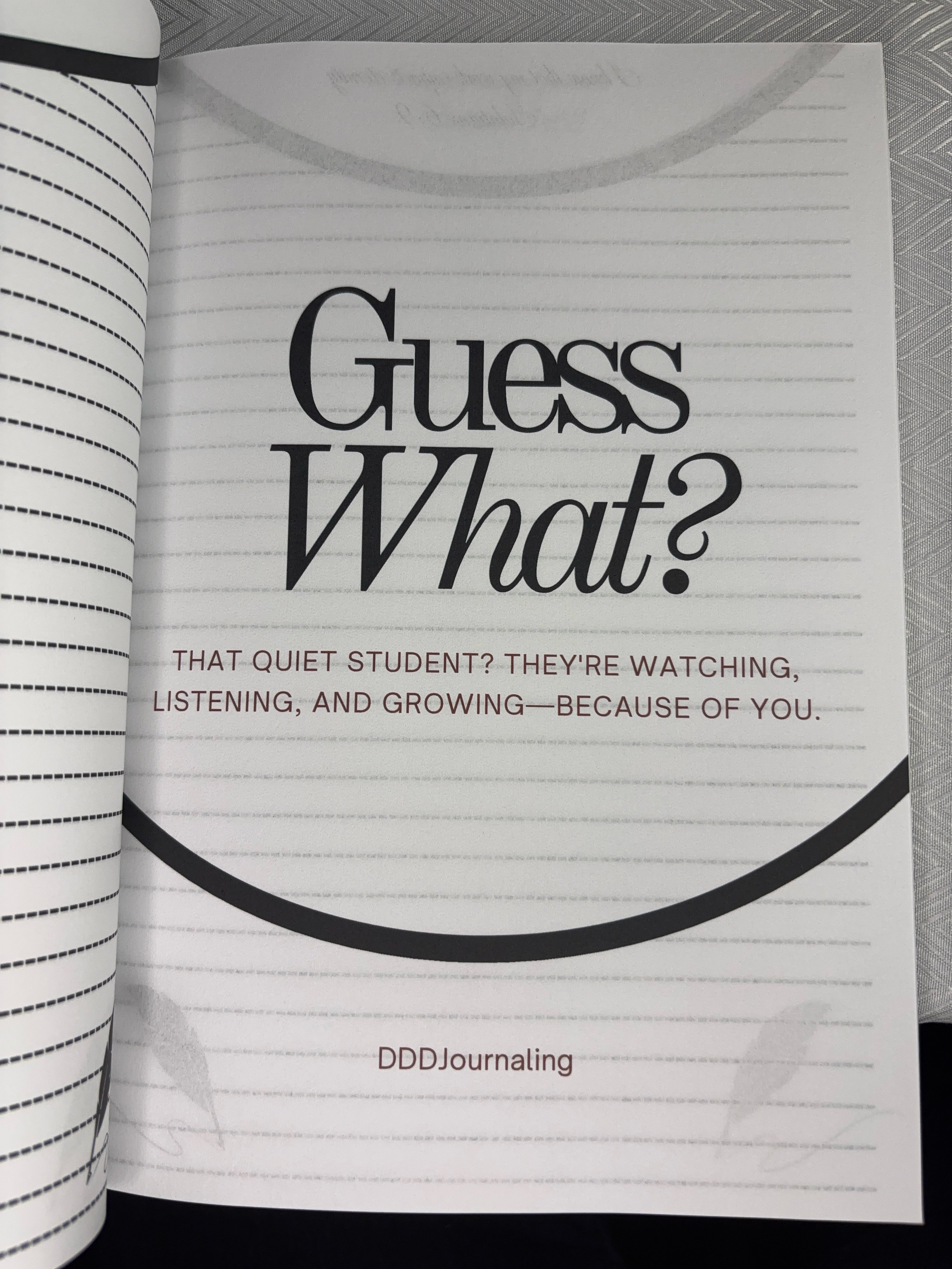 Teacher Journal planner
