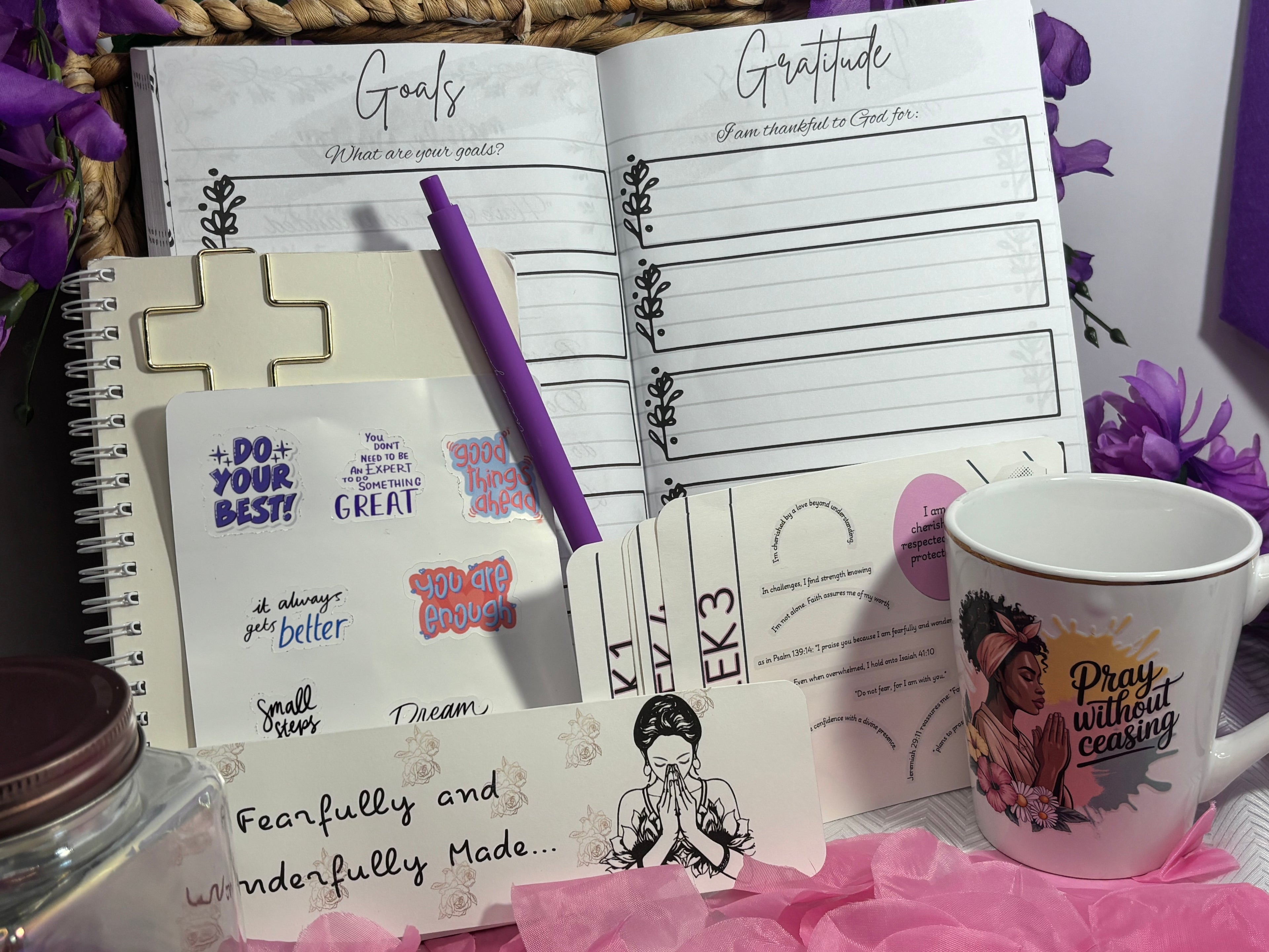 10 Weeks Womans Prayer Journal planner