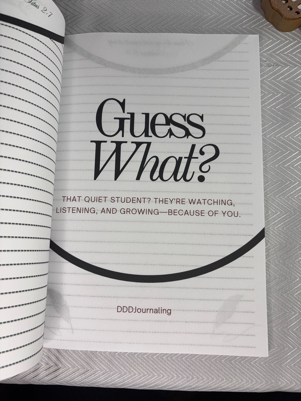 Teacher Journal planner