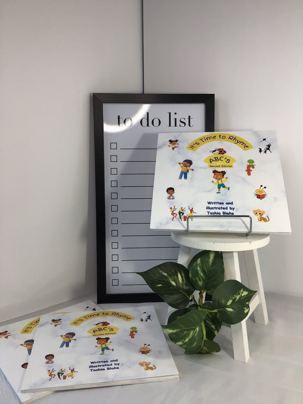 It's Time to Rhyme ABC's Second Edition by Toshia Blake