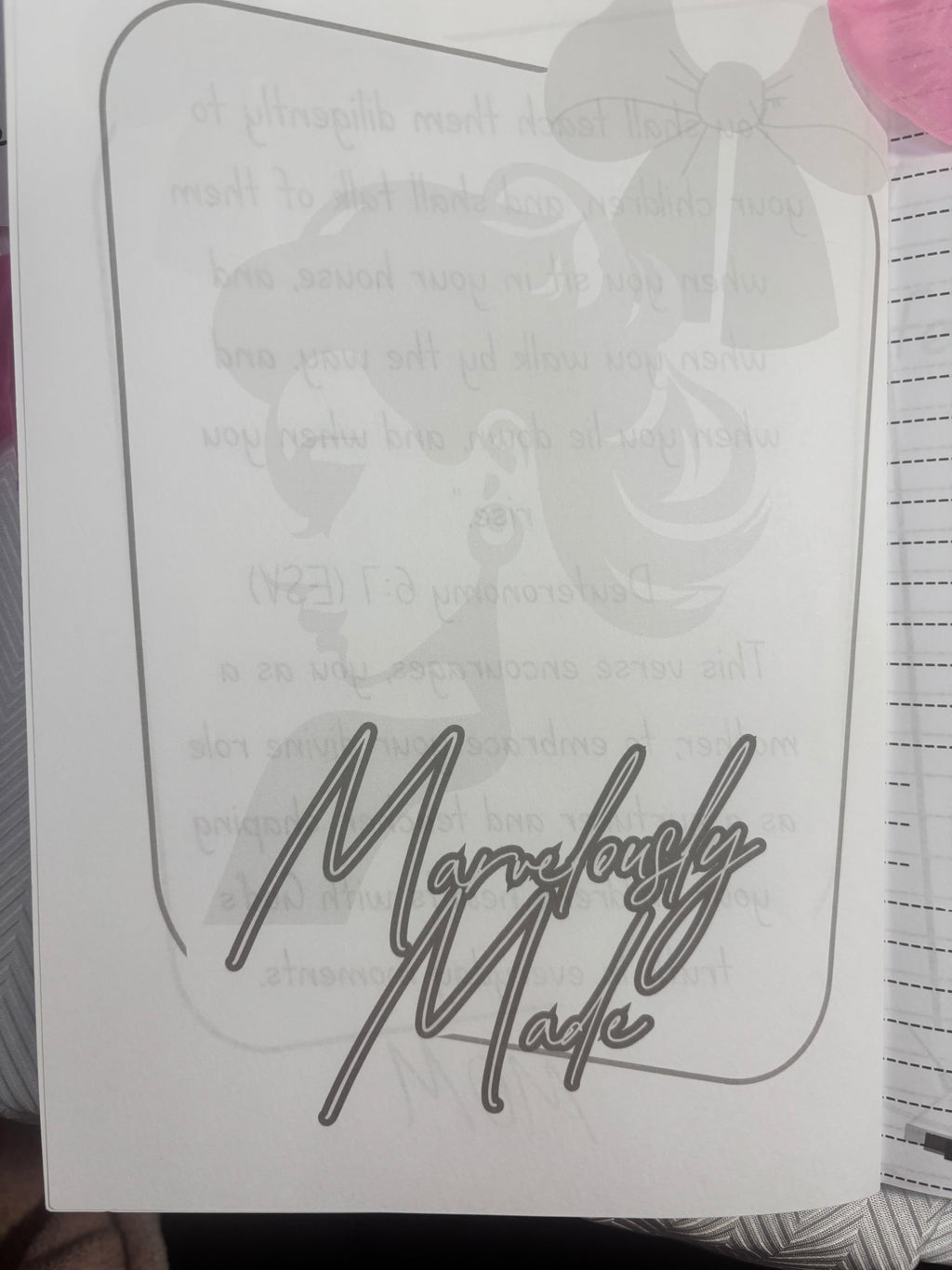 Mothers Inspirational Journal