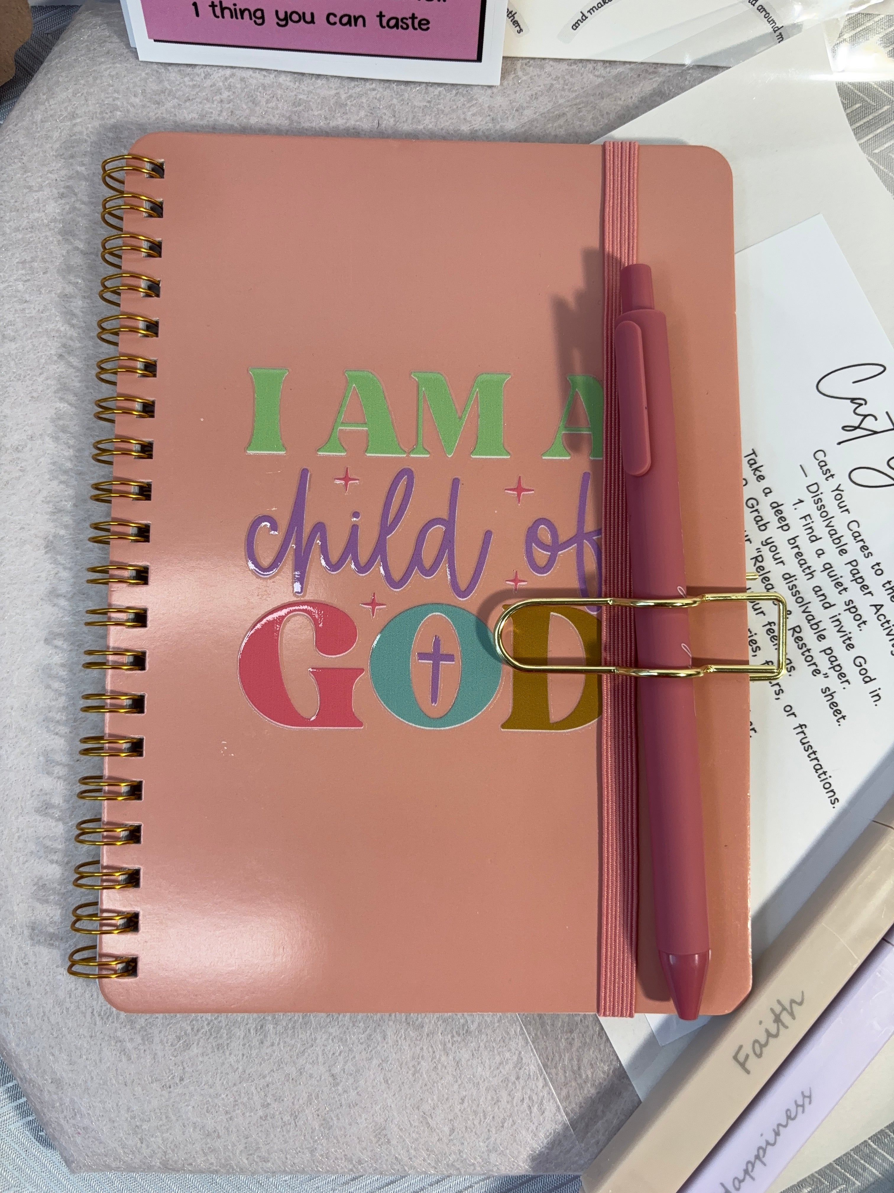 Now Available! Cast Your Cares Journaling Kit Mini Size