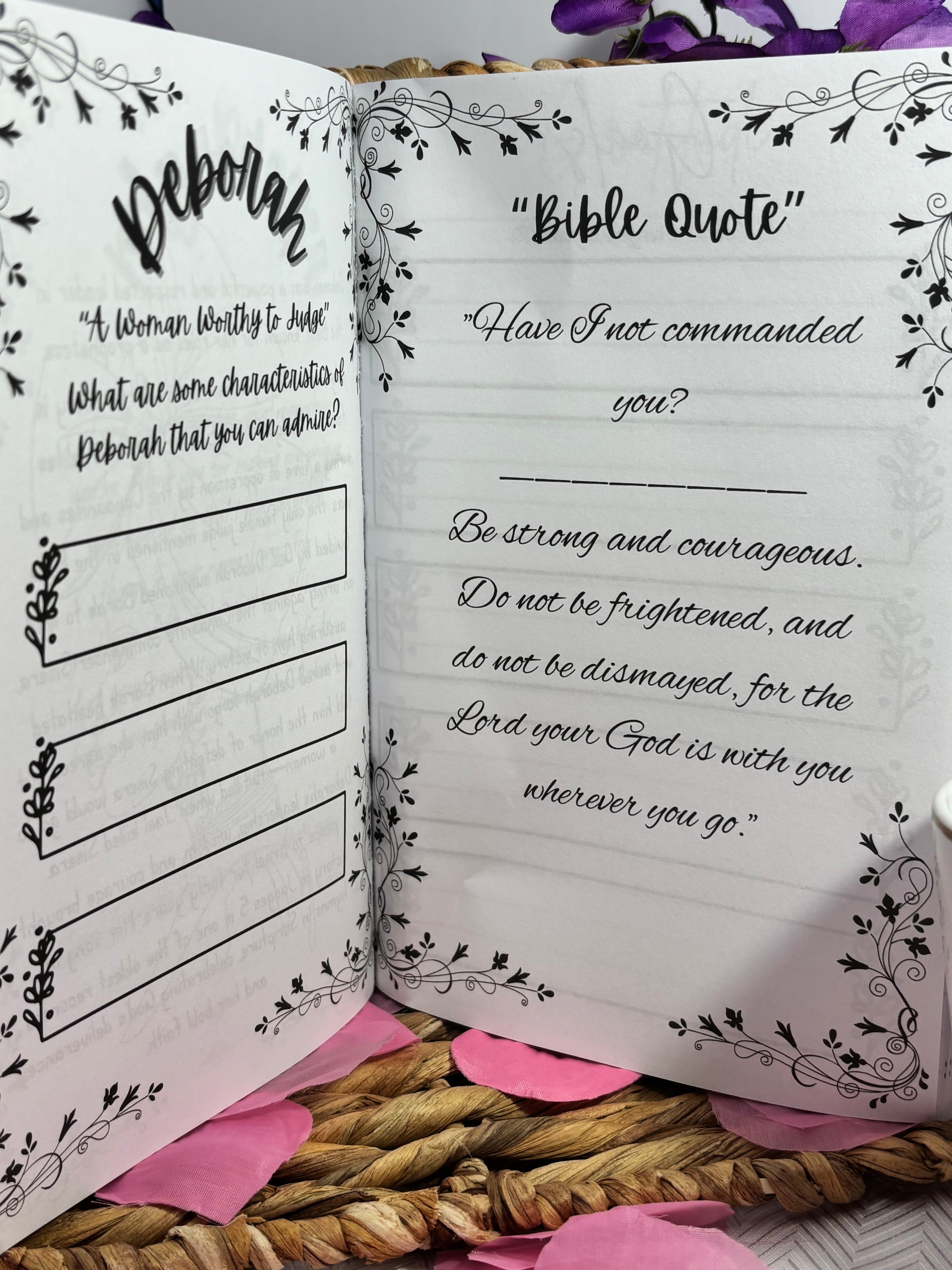 10 Weeks Womans Prayer Journal planner