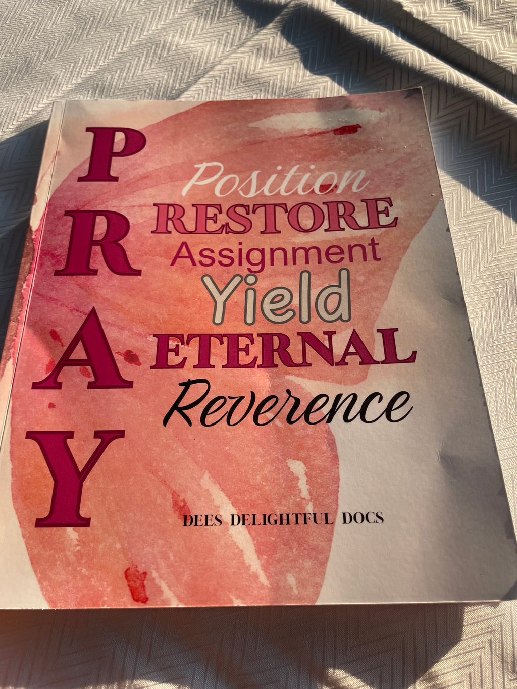 Pink Prayer Journal