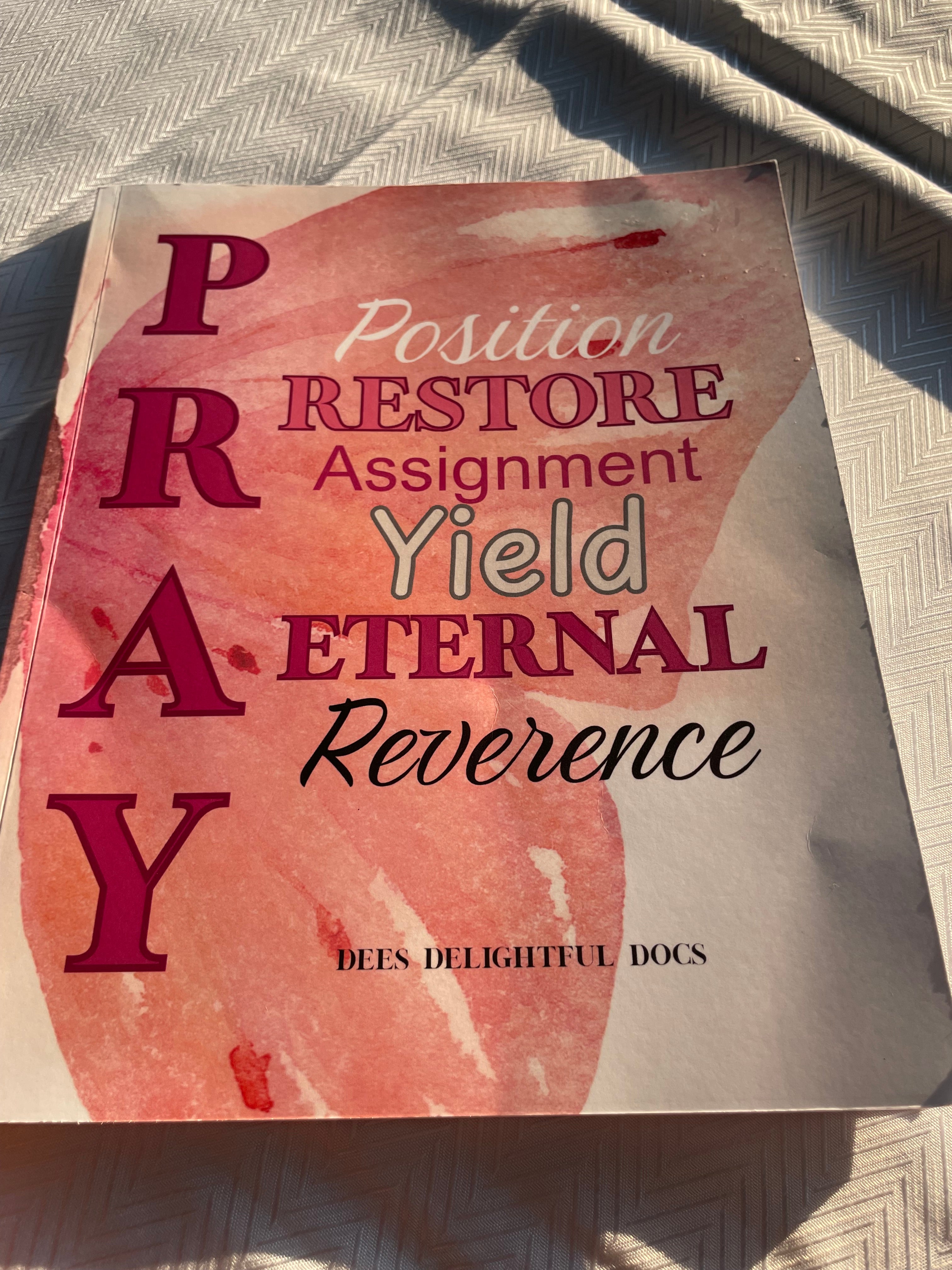 Pink Prayer Journal