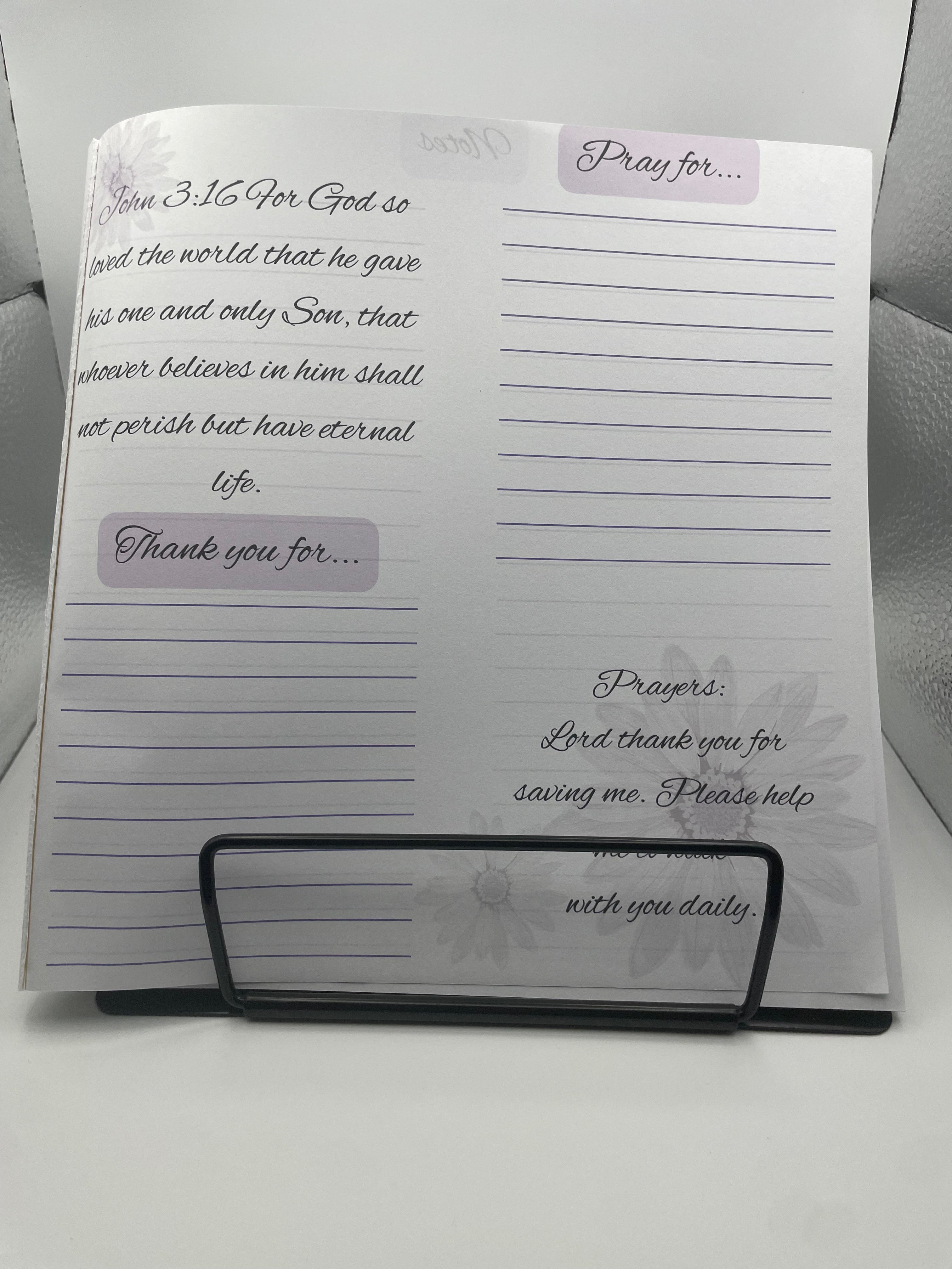 75 Page Devotional Journal